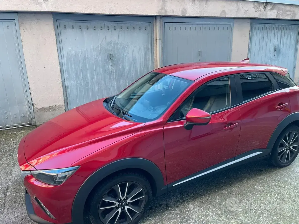 Usata Mazda CX-3 105 CV (77 kW) 2016 Rosso SUV