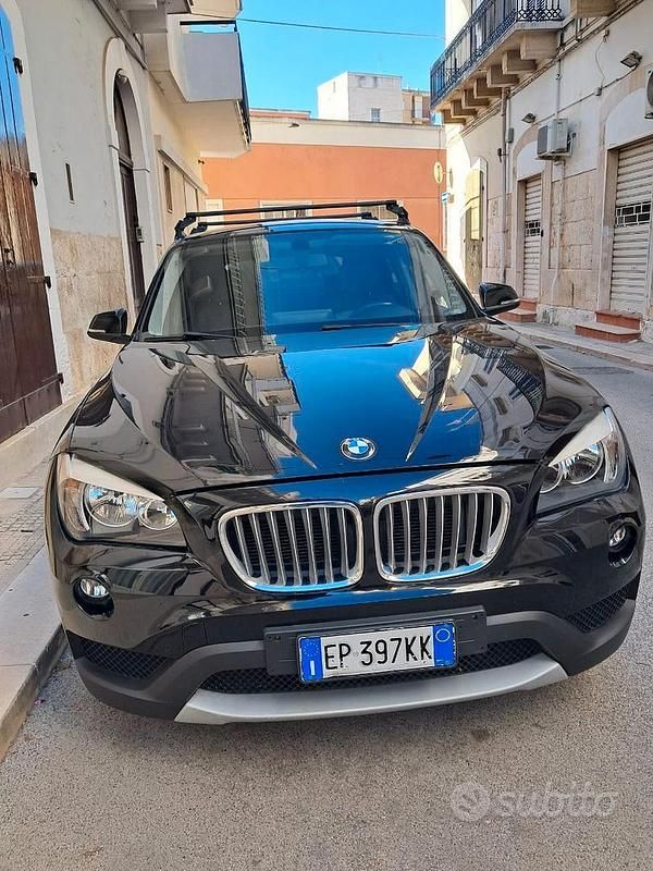 Usata BMW X1 116 CV (85 kW) 2012 Nero SUV
