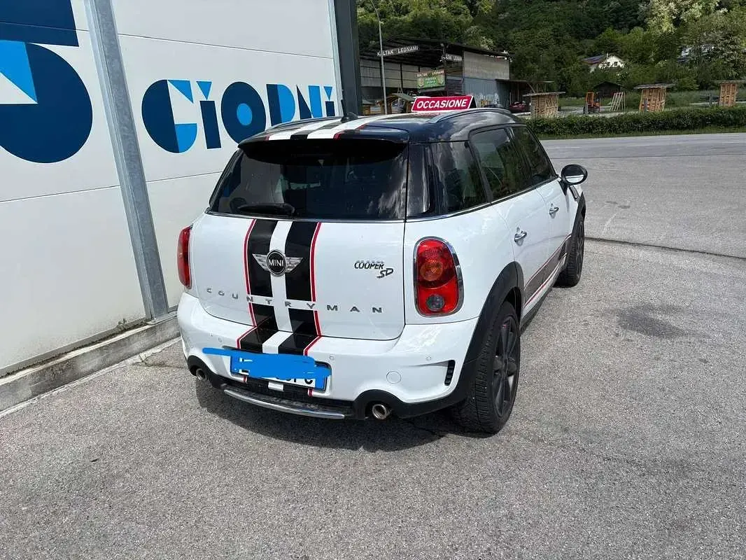 Usata Mini Cooper SD Countryman 143 CV (105 kW) 2014 Bianco SUV