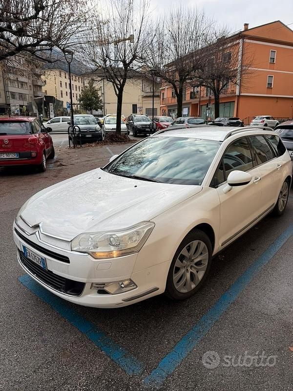 Usata Citroën C5 136 CV (100 kW) 2010 Bianco Station wagon
