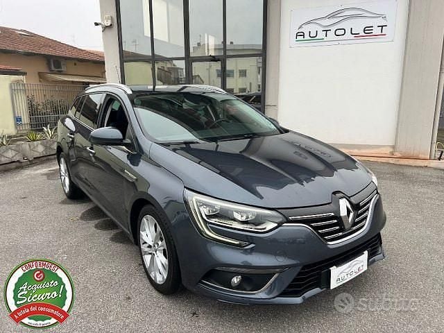 Azzurro Usata 2018 Renault Mégane GrandTour Intens Station wagon | 10.499 € (Buon prezzo) - Immagine 1/4