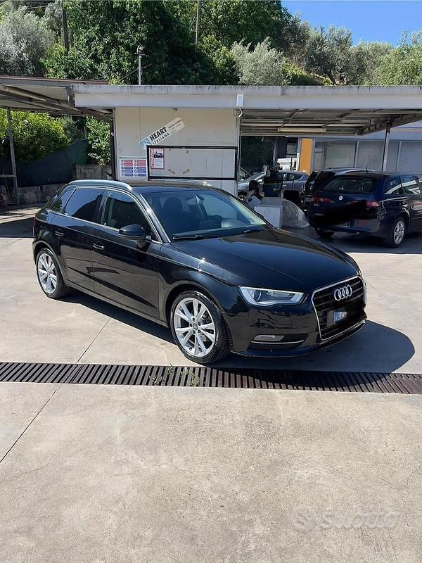 Usata Audi A3 Admired 105 CV (77 kW) 2015 Nero Berlina