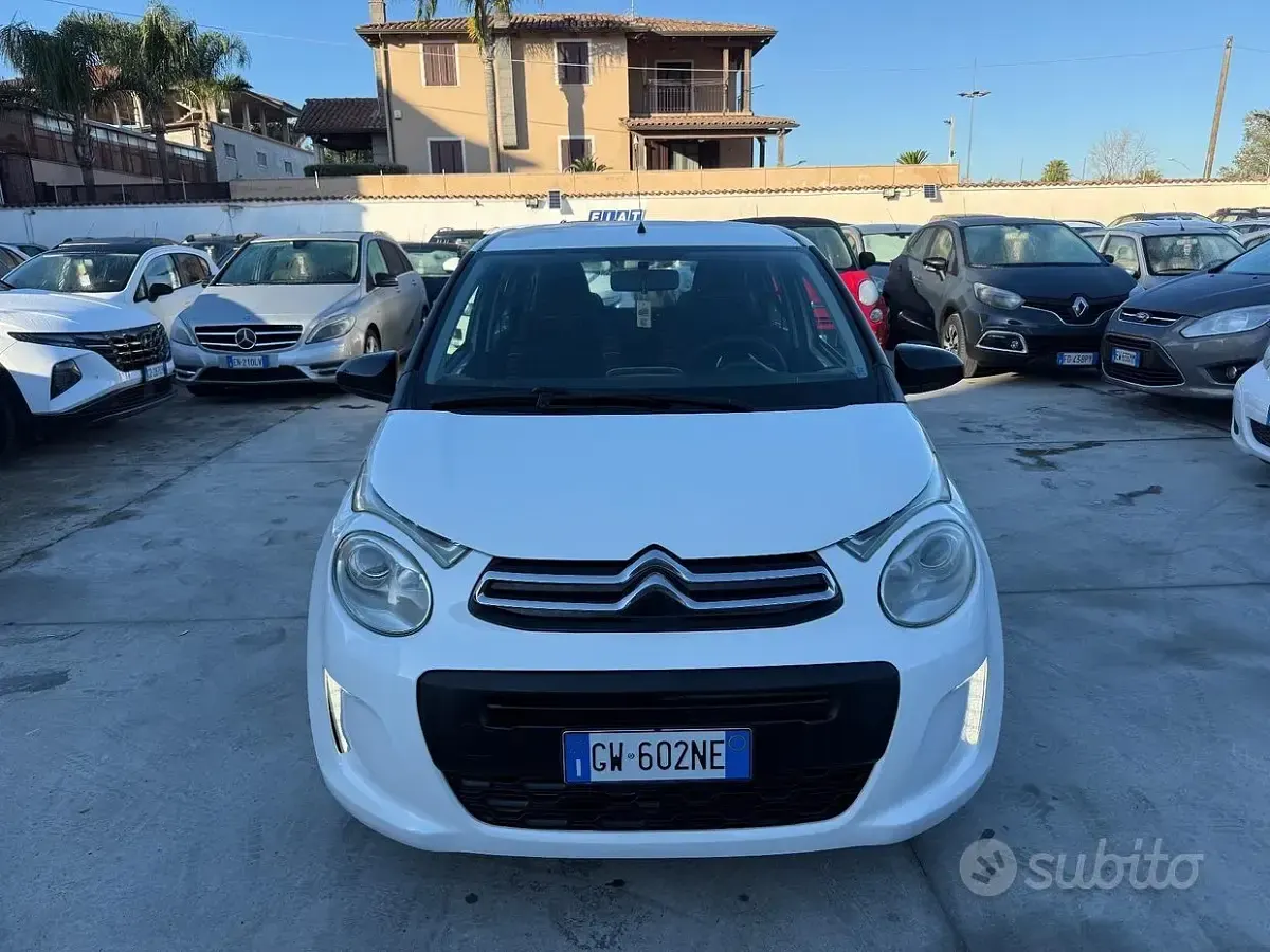 Usata Citroën C1 69 CV (50 kW) 2014 Bianco Utilitaria
