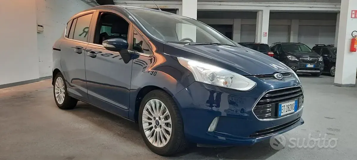Usata Ford B-MAX Business Edition 75 CV (55 kW) 2014 Blu Monovolume