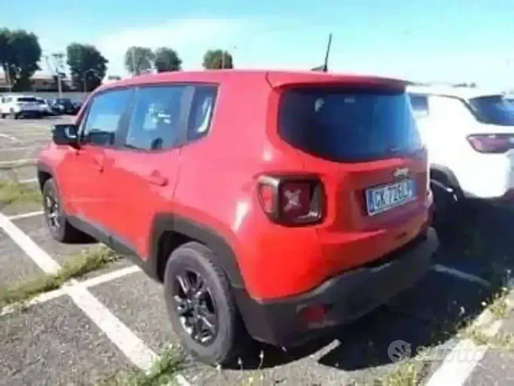 Usata Jeep Renegade Longitude 131 CV (96 kW) 2022 Rosso SUV