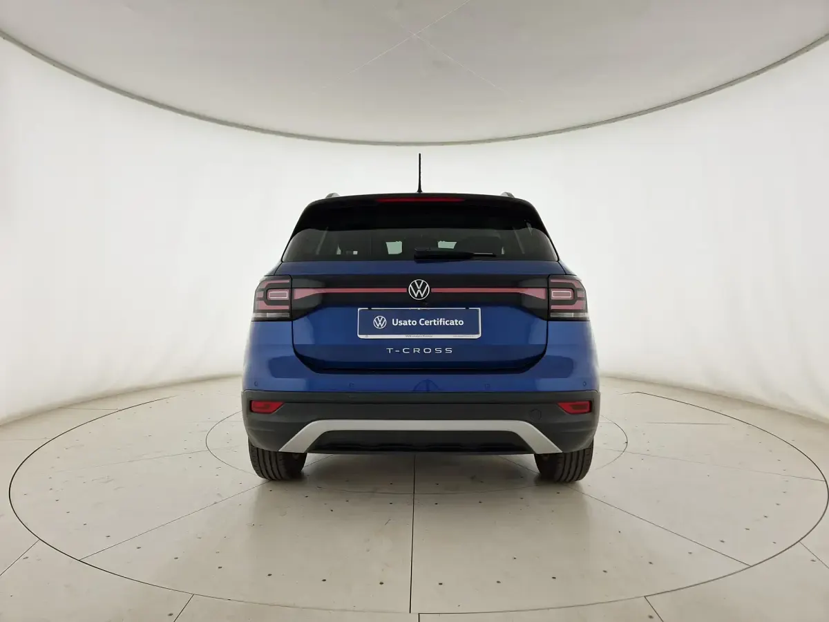 Usata VW T-Cross Style 95 CV (69 kW) 2023 Reef blue metallizzato SUV