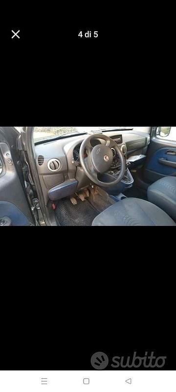 Usata Fiat Doblò 85 CV (62 kW) 2008 Nero Monovolume