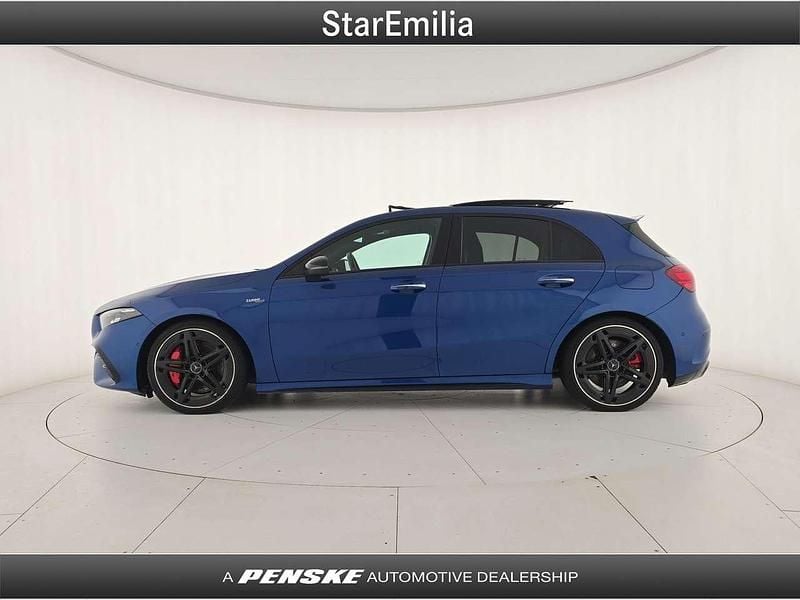 Usata Mercedes A35 AMG AMG Line Premium Plus 306 CV (225 kW) 2024 Blu/azzurro Utilitaria