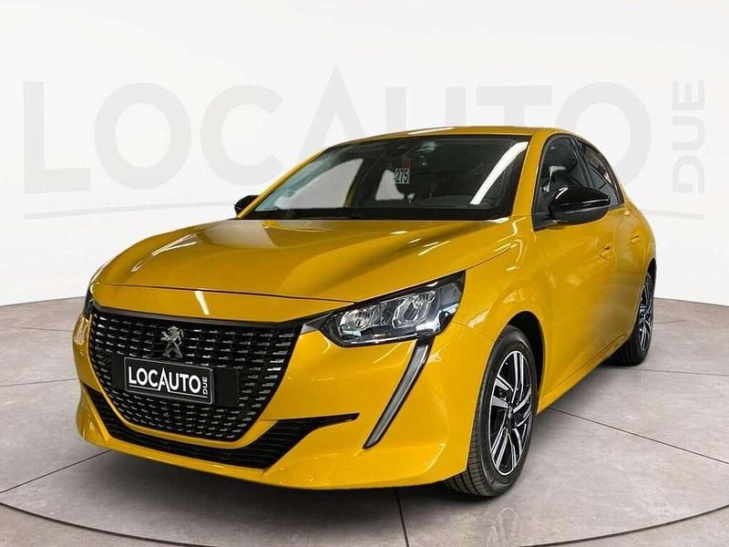 Usata Peugeot 208 Allure 75 CV (55 kW) 2022 Giallo Utilitaria