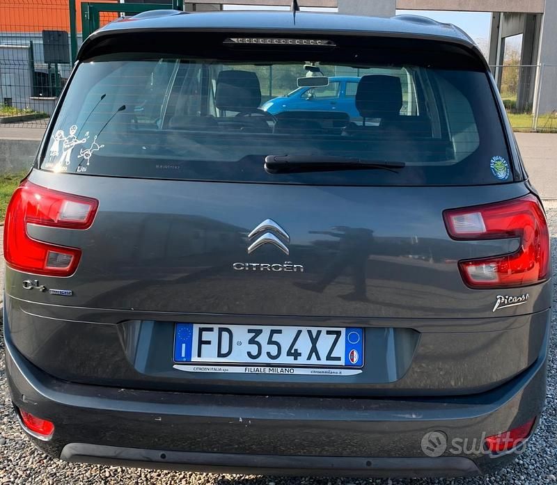 Usata Citroën Grand C4 Picasso Exclusive 120 CV (88 kW) 2016 Grigio Monovolume