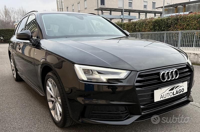 Usata Audi A4 S-Line 170 CV (125 kW) 2018 Nero Station wagon