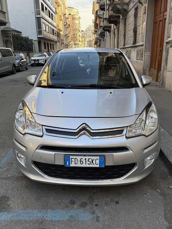 Usata Citroën C3 Feel 75 CV (55 kW) 2016 Argento Berlina