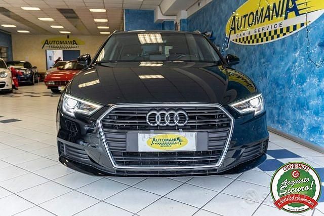 Usata Audi A3 Ambition 110 CV (80 kW) 2017 Nero Utilitaria