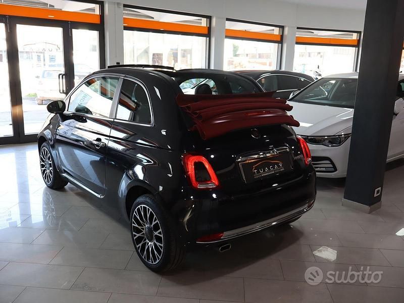 Usata Fiat 500C Connect 70 CV (51 kW) 2023 Nero Cabrio