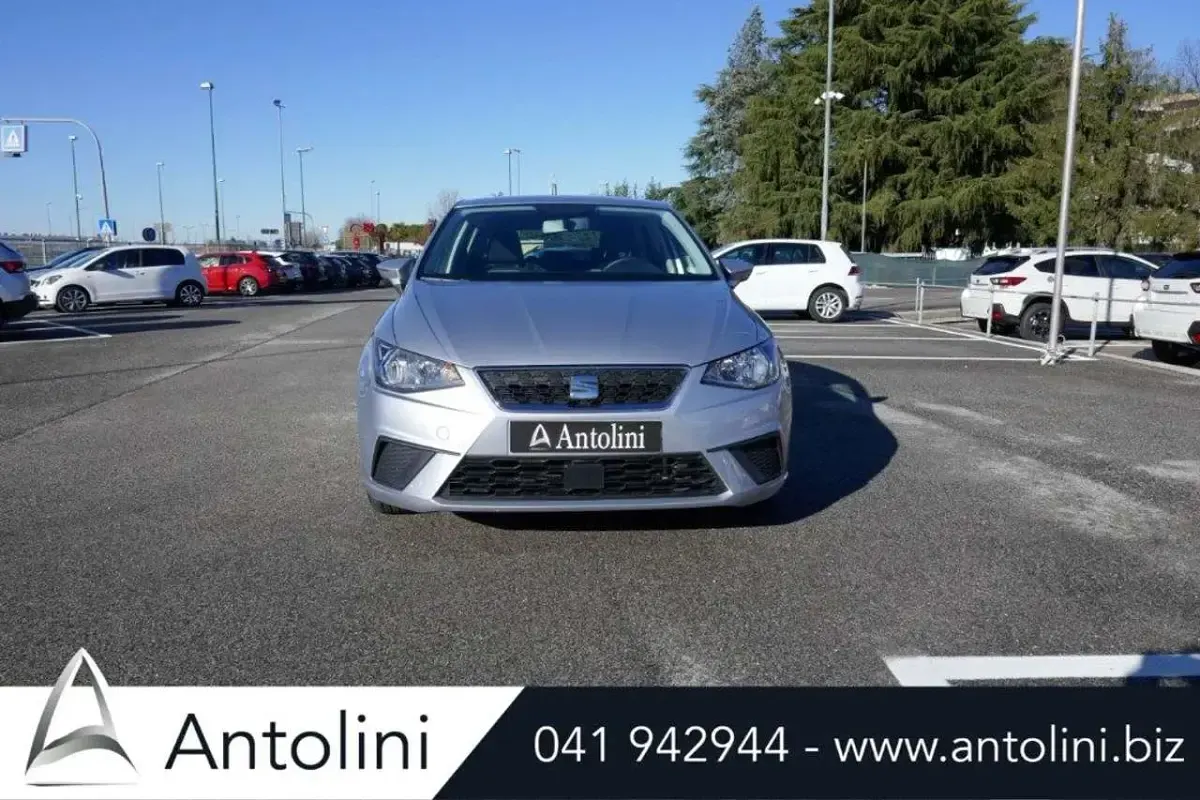 Usata Seat Ibiza Style 80 CV (58 kW) 2019 Argento Utilitaria