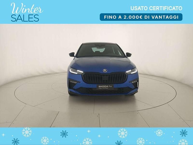 Usata Skoda Scala Monte Carlo 116 CV (85 kW) 2024 Blu race metallizzato Utilitaria