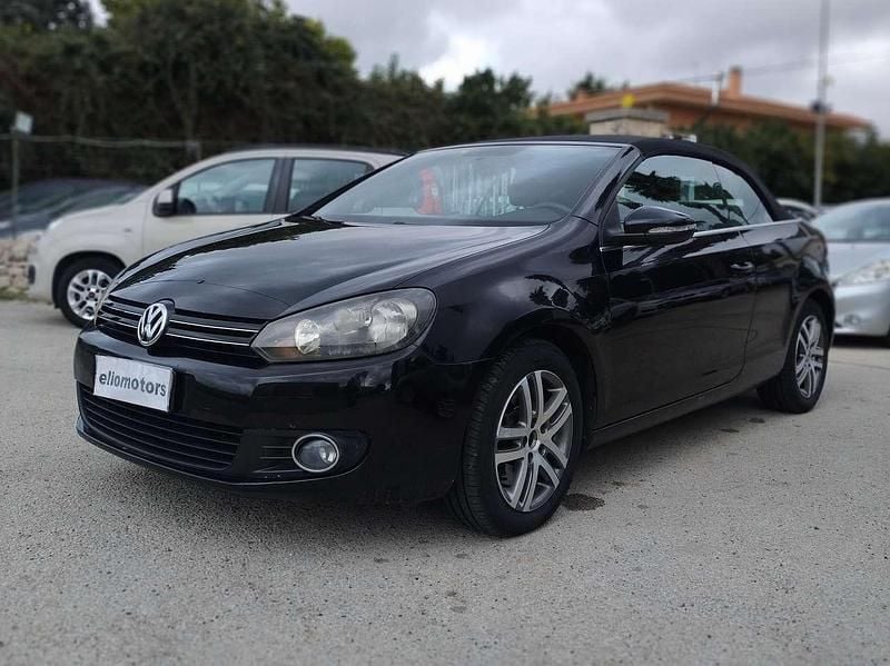 Usata VW Golf Cabriolet 140 CV (102 kW) 2014 Nero Cabrio