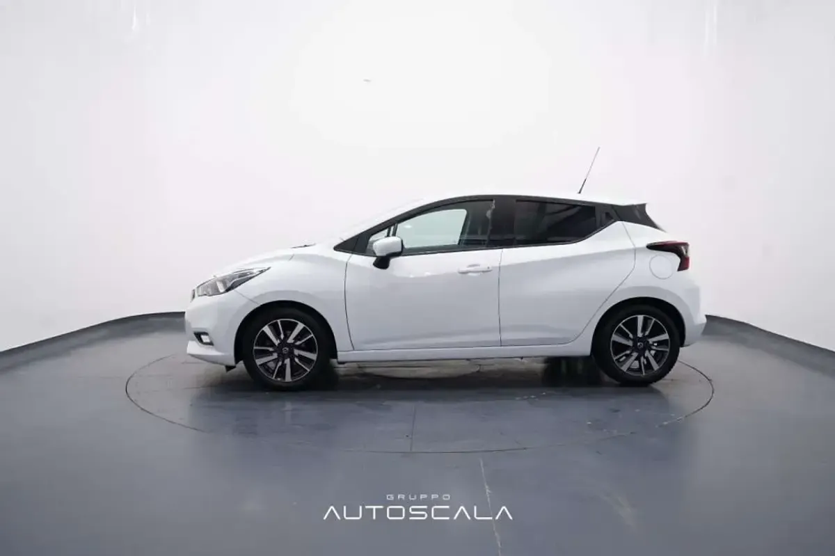 Usata Nissan Micra N-Connecta 90 CV (66 kW) 2018 Bianco Utilitaria