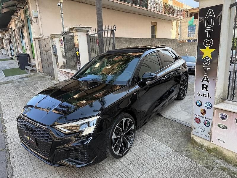 Usata Audi A3 S-Line 200 CV (147 kW) 2023 Nero Berlina