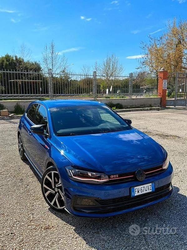 Usata VW Polo GTI 2019 Blu Utilitaria