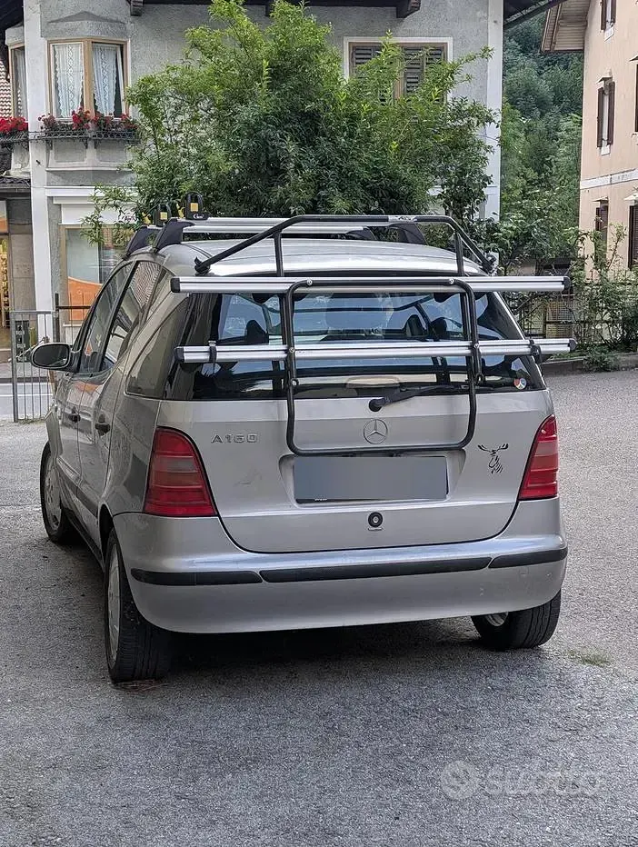 Usata Mercedes A160 102 CV (75 kW) 1999 Grigio Utilitaria