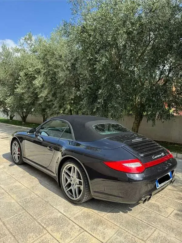 Usata Porsche 997 385 CV (283 kW) 2009 Nero Cabrio