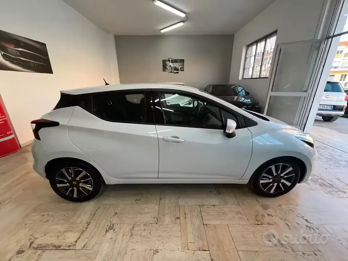 Usata Nissan Micra N-Connecta 90 CV (66 kW) 2017 Bianco Utilitaria