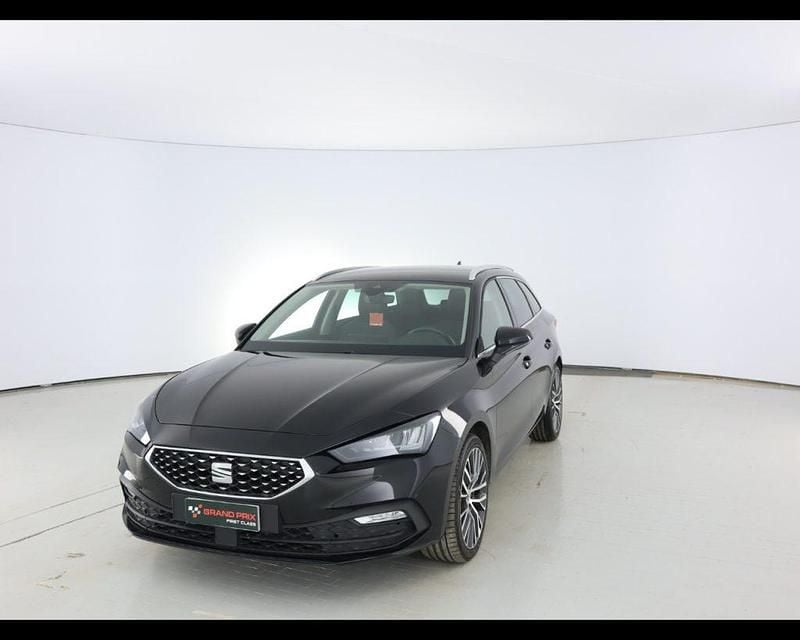 Usata Seat Leon XCELLENCE 150 CV (110 kW) 2021 Nero Station wagon
