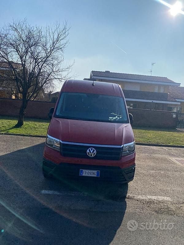 Usata VW Crafter 2018 Rosso Furgone