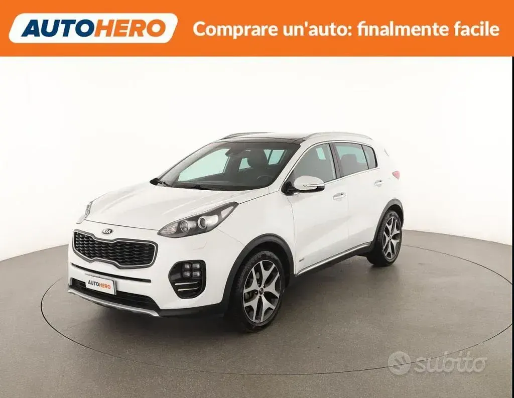 Usata Kia Sportage GT-Line 177 CV (130 kW) 2016 Bianco SUV