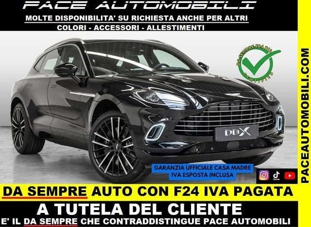 Nero metallizzato Usata 2024 Aston Martin DBX SUV | 144.900 € - Immagine 1/3