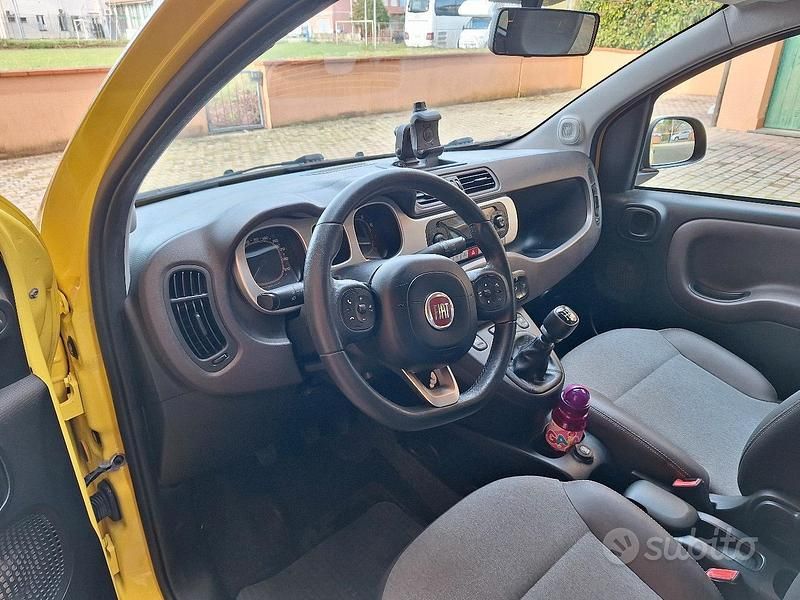 Usata Fiat Panda Cross Cross 2017 Giallo Utilitaria