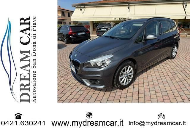 Usata BMW 218 Gran Tourer Sport Line 149 CV (109 kW) 2016 Grigio scuro Monovolume