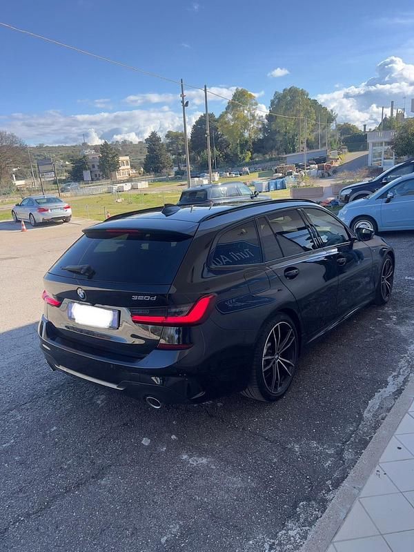Usata BMW 320e M Sport 190 CV (139 kW) 2021 Nero Station wagon