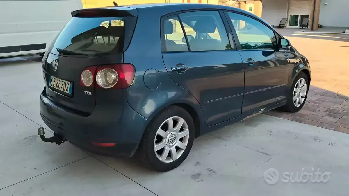 Usata VW Golf Plus Sportline 105 CV (77 kW) 2005 Blu Monovolume