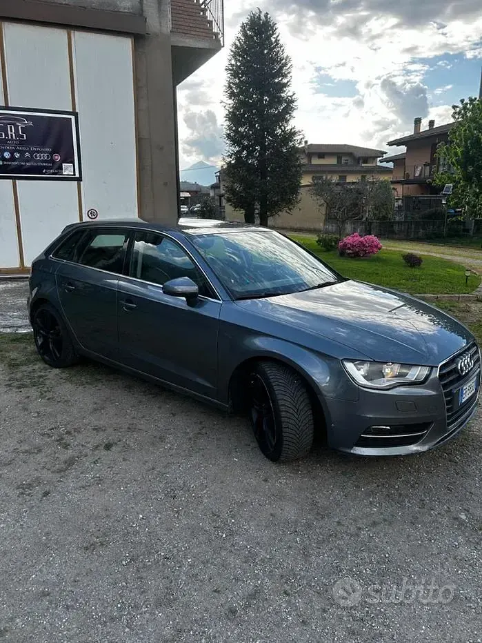 Usata Audi A3 150 CV (110 kW) 2013 Grigio Berlina