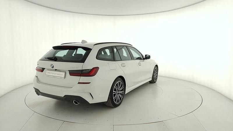 Usata BMW 320e M Sport 190 CV (139 kW) 2022 Bianco Station wagon