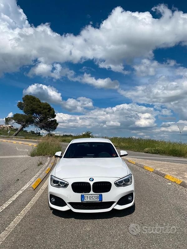 Usata BMW 118 M Sport 150 CV (110 kW) 2015 Bianco Utilitaria