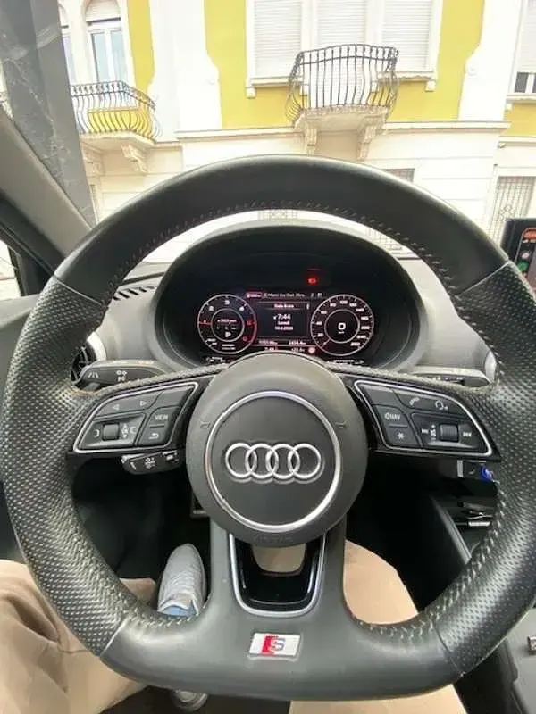 Usata Audi A3 S-Line 184 CV (135 kW) 2022 Nero Berlina