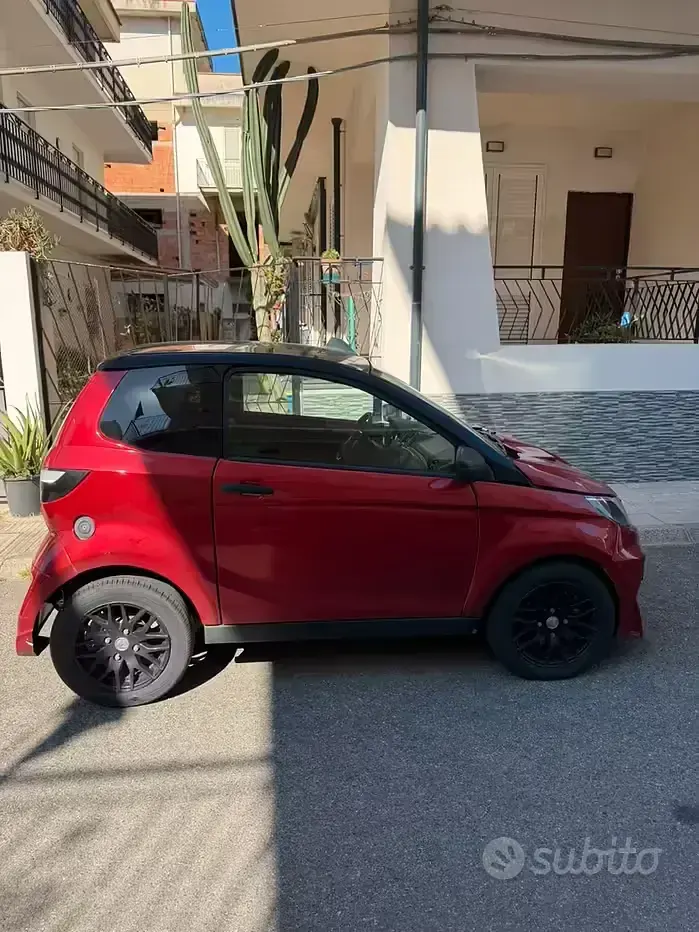 Usata Aixam City 2017 Rosso Berlina