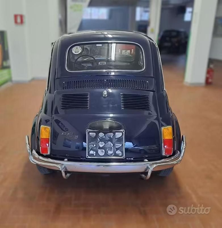 Usata Fiat 500 1960 Blu Utilitaria