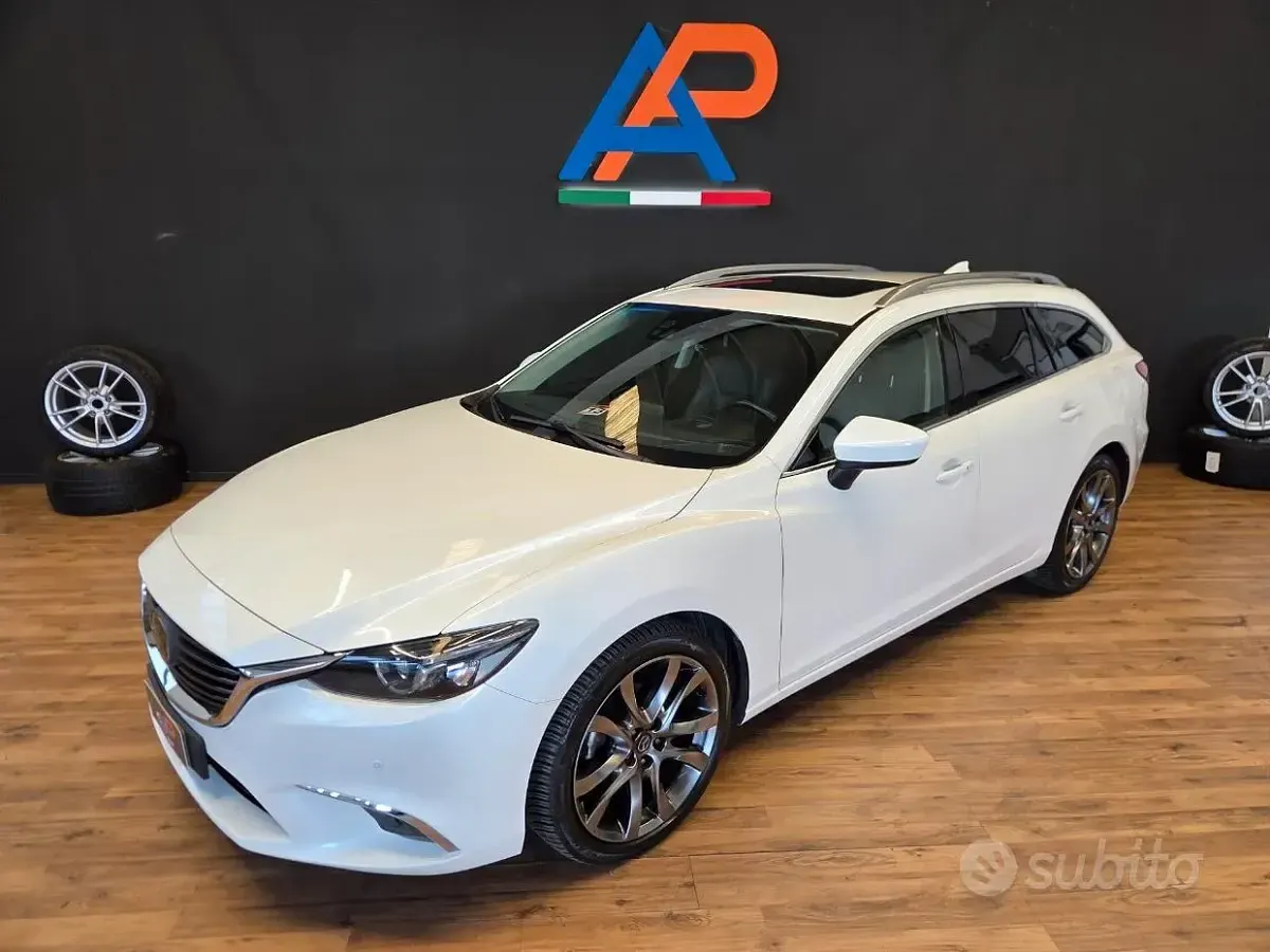 Usata Mazda 6 Exceed 175 CV (128 kW) 2016 Bianco Station wagon