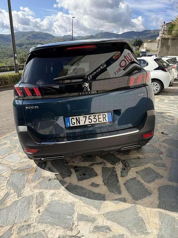 Usata Peugeot 5008 GT 131 CV (96 kW) 2023 Blu Monovolume