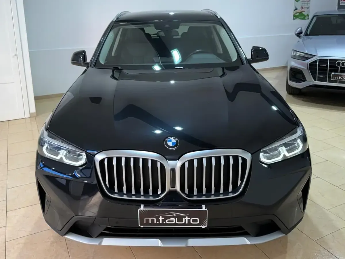 Usata BMW X3 Advantage 190 CV (139 kW) 2022 Nero SUV