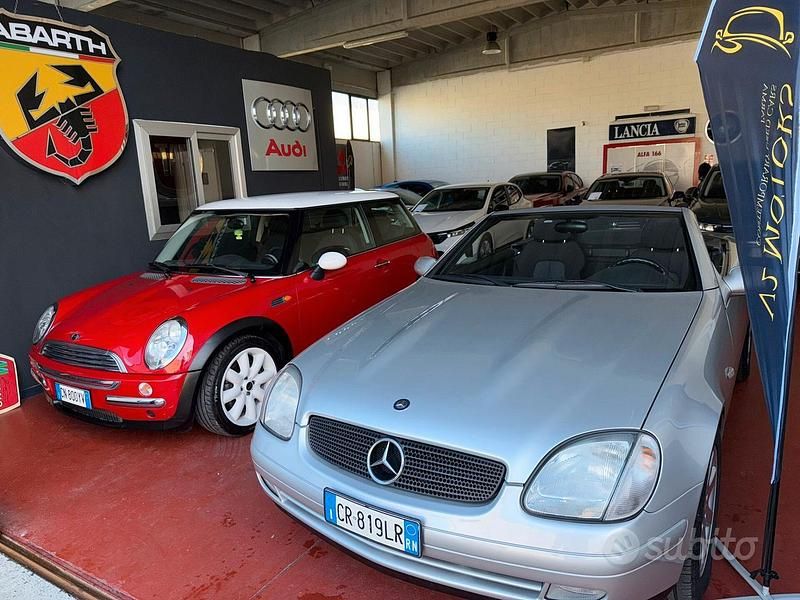 Usata Mercedes SLK200 137 CV (100 kW) 2004 Grigio Cabrio