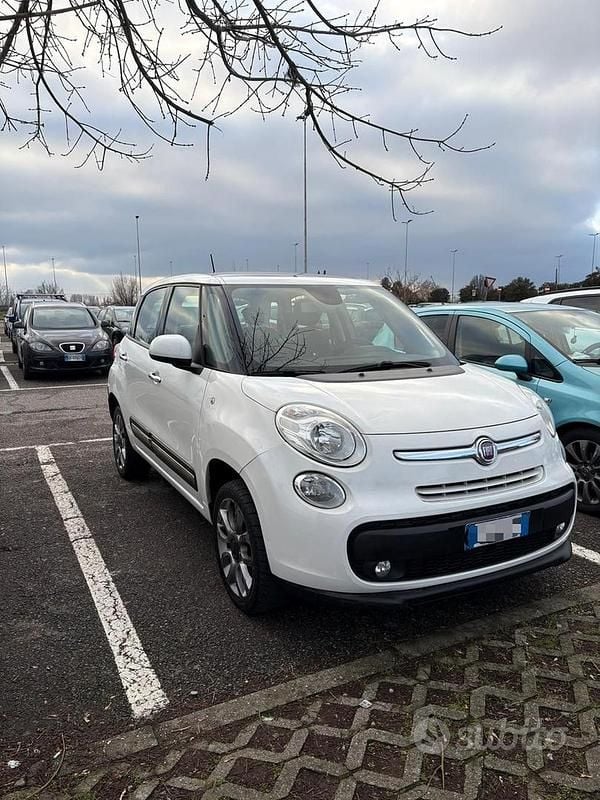 Usata Fiat 500L 80 CV (58 kW) 2015 Bianco Monovolume