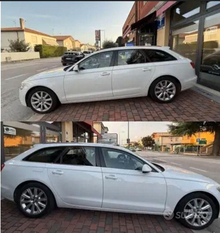 Usata Audi A6 245 CV (180 kW) 2014 Bianco Station wagon