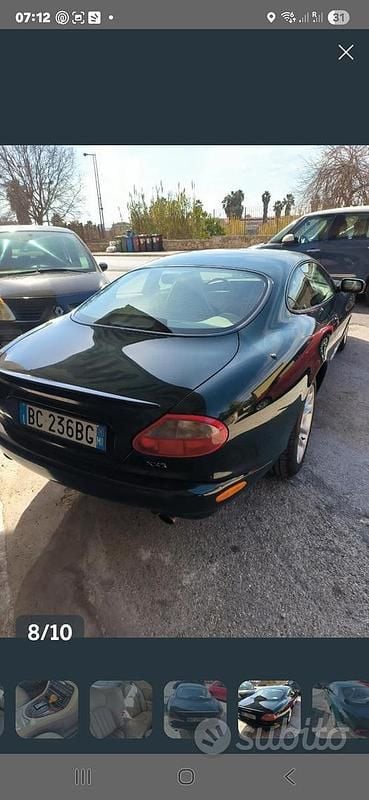 Usata Jaguar XKR 363 CV (266 kW) 1999 Verde Coupé