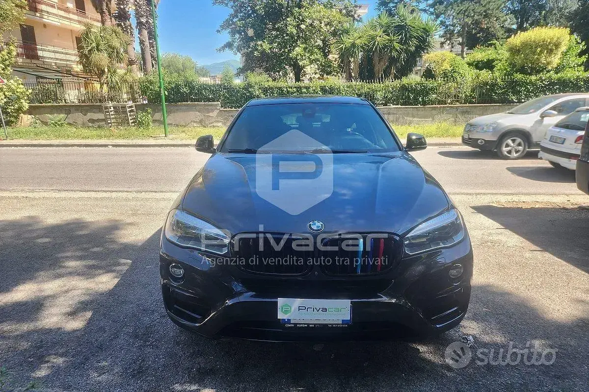 Usata BMW X6 258 CV (189 kW) 2017 Nero SUV