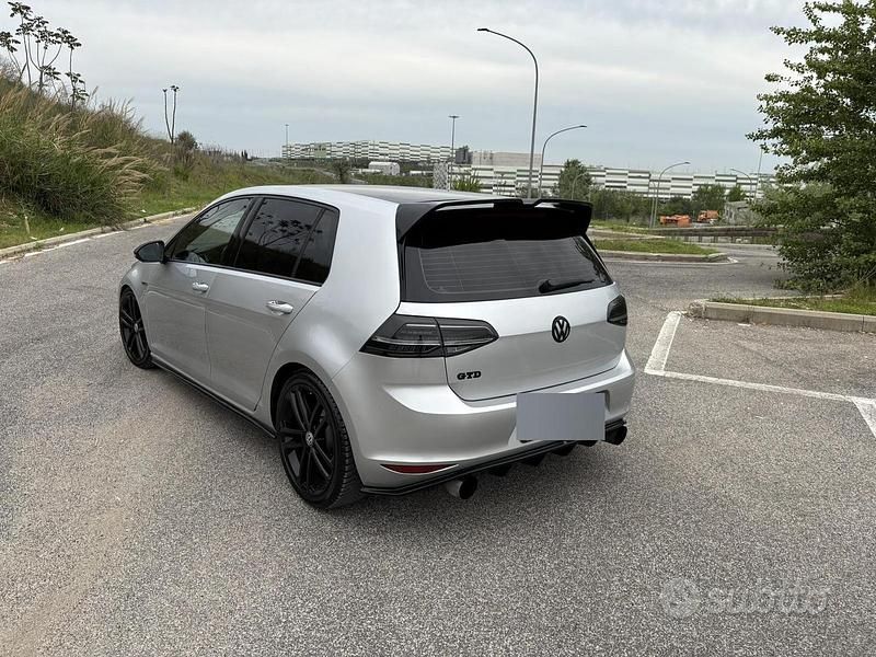 Usata VW Golf VII GTD 184 CV (135 kW) 2014 Grigio Berlina